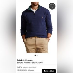 POLO Ralph Lauren Quarter Zip (Medium)